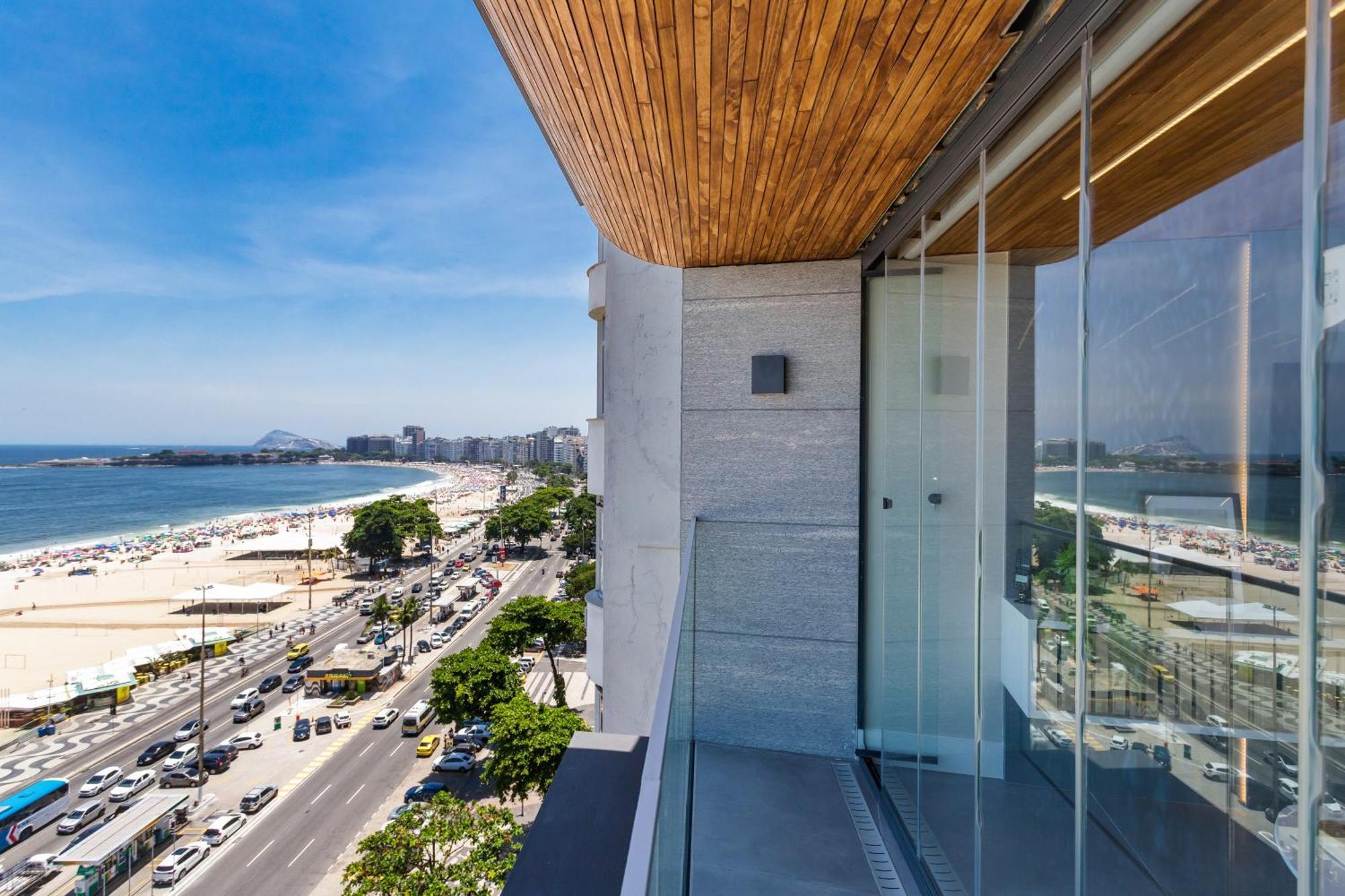 Unhotel - Luxuosos Apartamentos Na Atlantica A Beira-Mar, Copacabana Ріо-де-Жанейро Екстер'єр фото