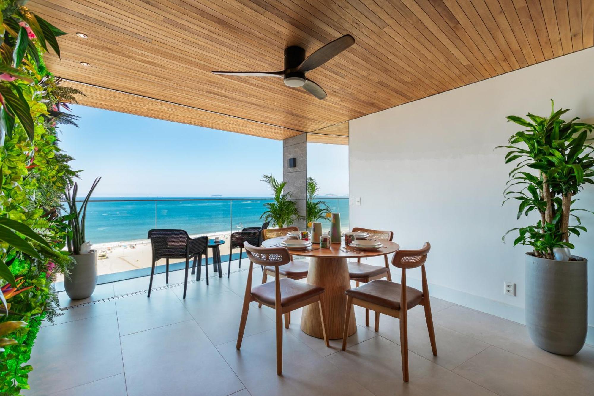 Unhotel - Luxuosos Apartamentos Na Atlantica A Beira-Mar, Copacabana Ріо-де-Жанейро Екстер'єр фото