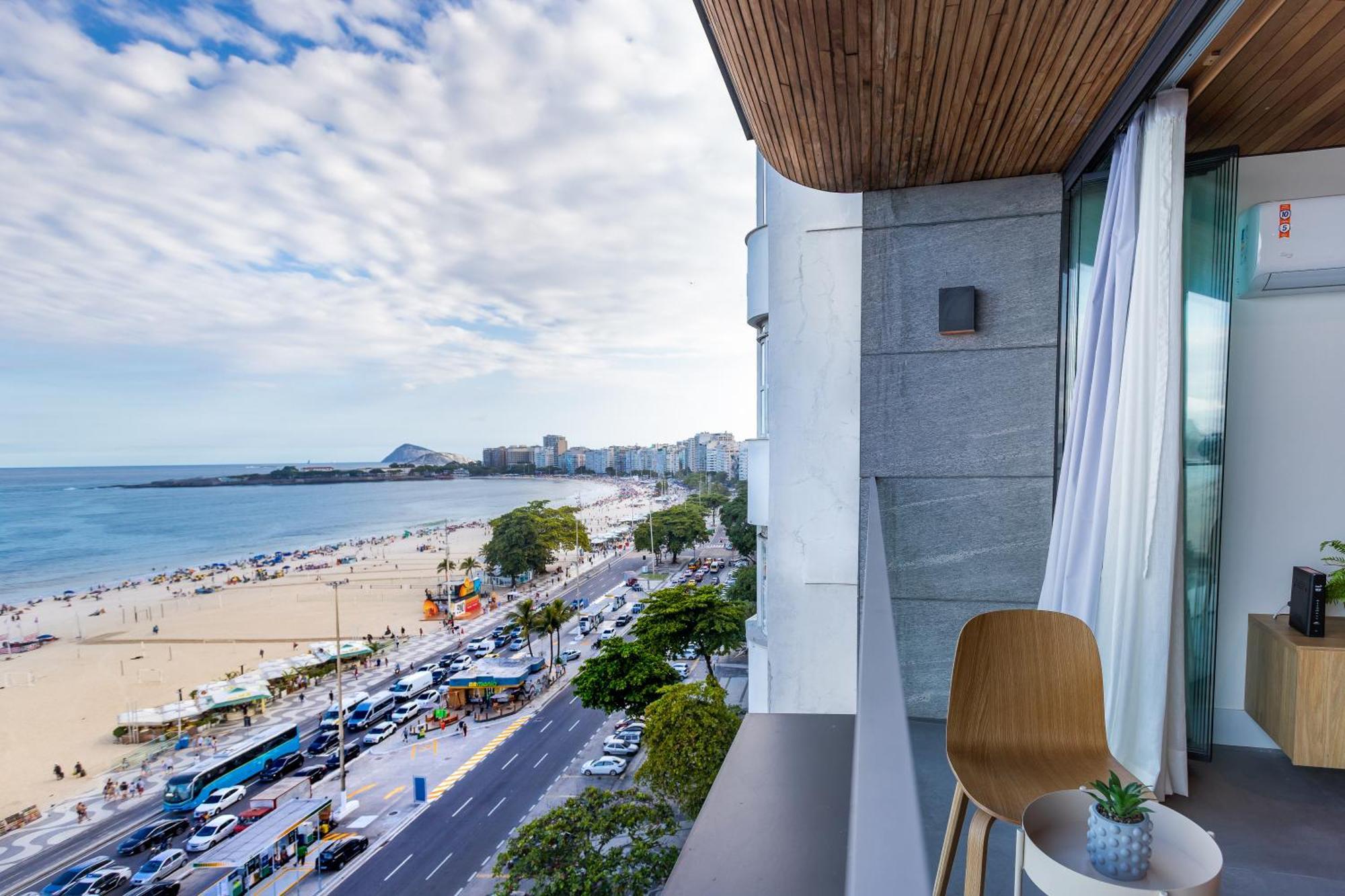 Unhotel - Luxuosos Apartamentos Na Atlantica A Beira-Mar, Copacabana Ріо-де-Жанейро Екстер'єр фото